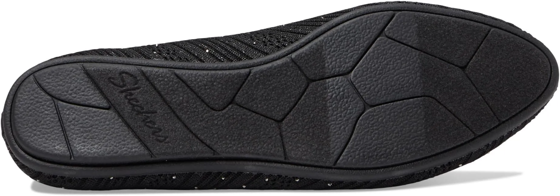 Cleo 2.0 Ballet Flats - Glitzy Daze SKECHERS, Black Sparkle