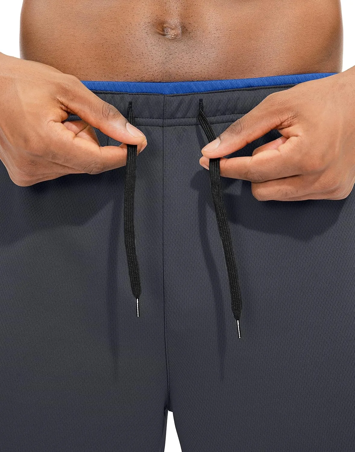 G Gradual Men's Sweatpants Mesh Lightweight with Zip Pockets Breathable Quick Dry Athletic Pants for Workout Running