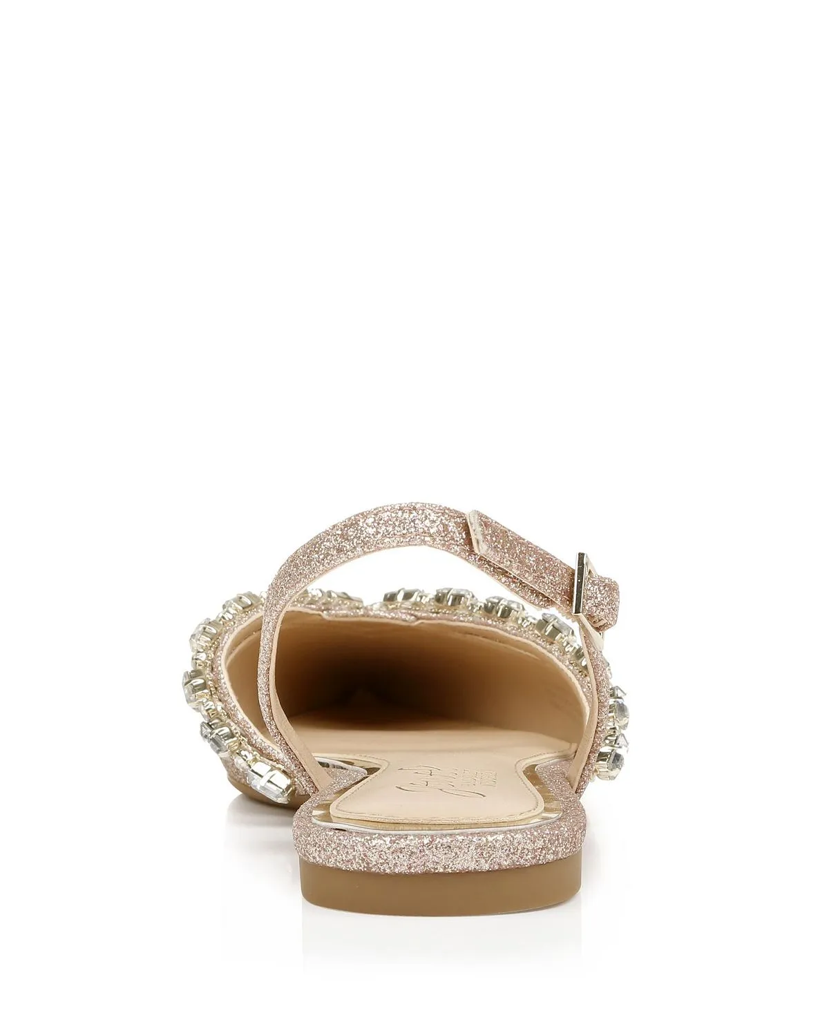 Jewel Badgley Mischka Camden Slingback Evening Flats