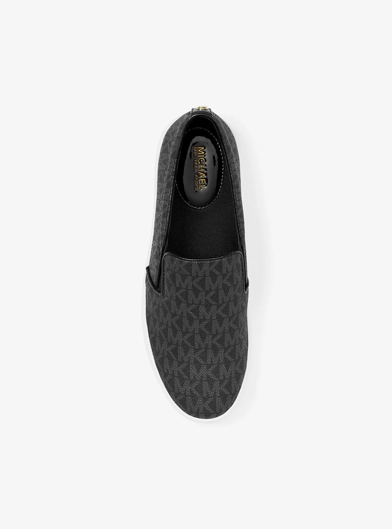 Keaton Michael Kors Logo Slip-on Sneakers, Black