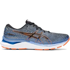 Men's Asics GEL-Cumulus 24, Black/Shocking Orange, 9.5 4E Extra Wide
