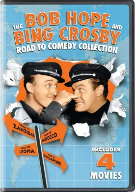 The Bob Hope and Bing Crosby Road To Comedy Collection [DVD]