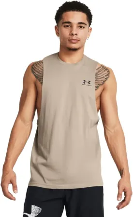 Under Armour Men's Sportstyle Left Chest Cut-Off T-Shirt