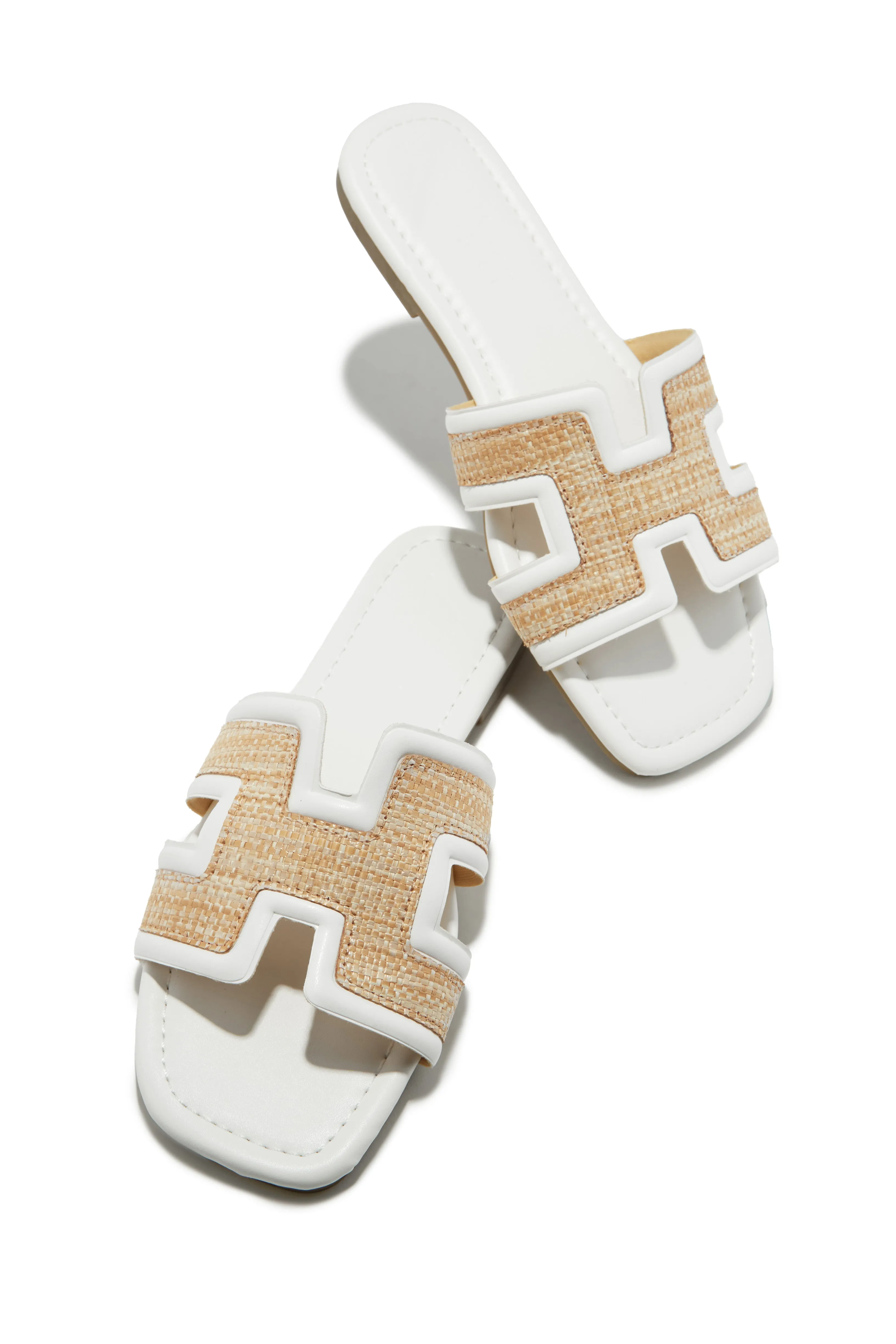 Yuliana Slip On Sandals - Tan